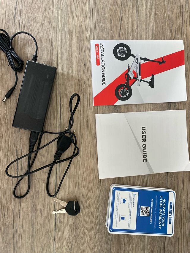 Bicicletta elettrica pieghevole A02