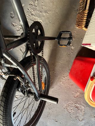 BMX negra usada