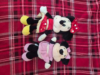 2 Peluches Minnie Mouse