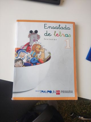 Lecturas. Ensalada de letras. 1 Primaria. Tramp...