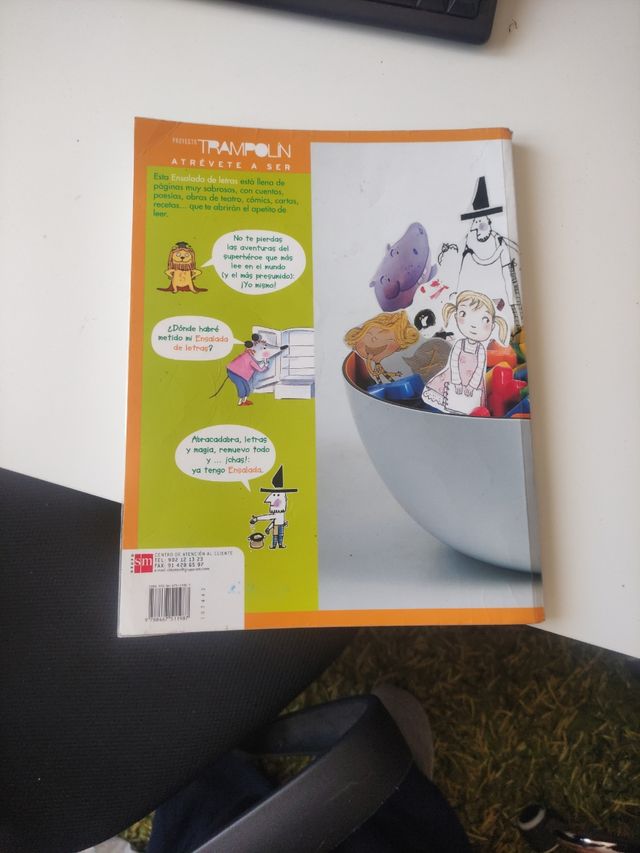 Lecturas. Ensalada de letras. 1 Primaria. Tramp...