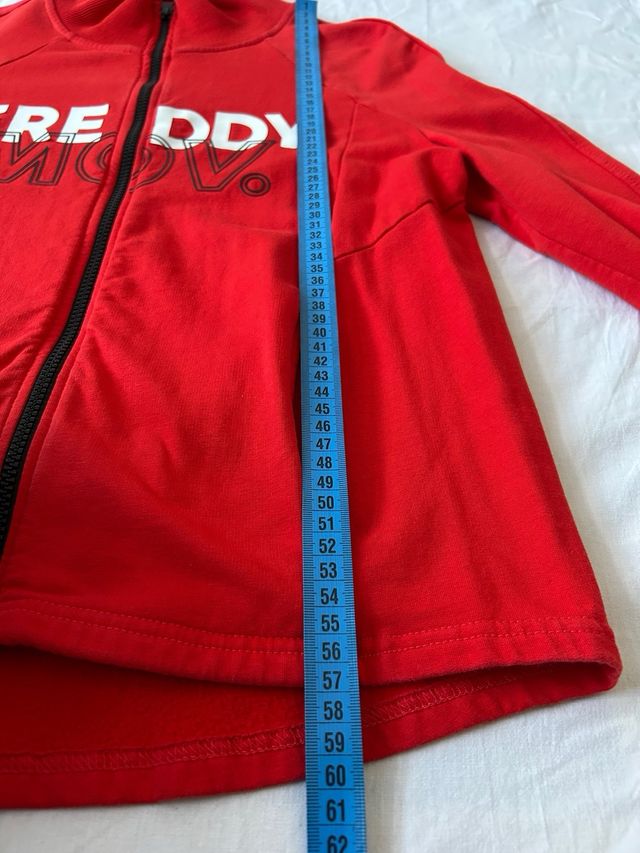 Felpa Freddy rossa XS