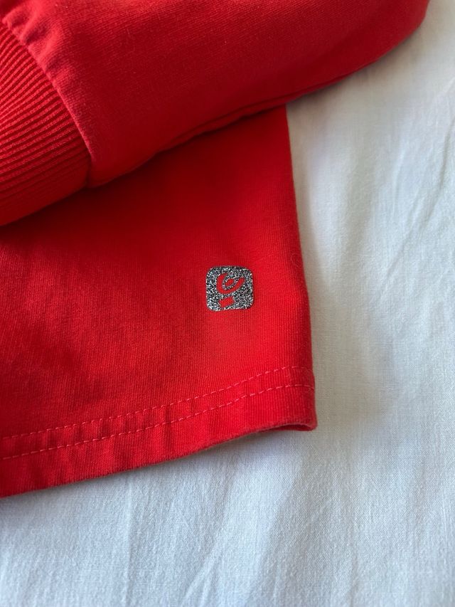 Felpa Freddy rossa XS