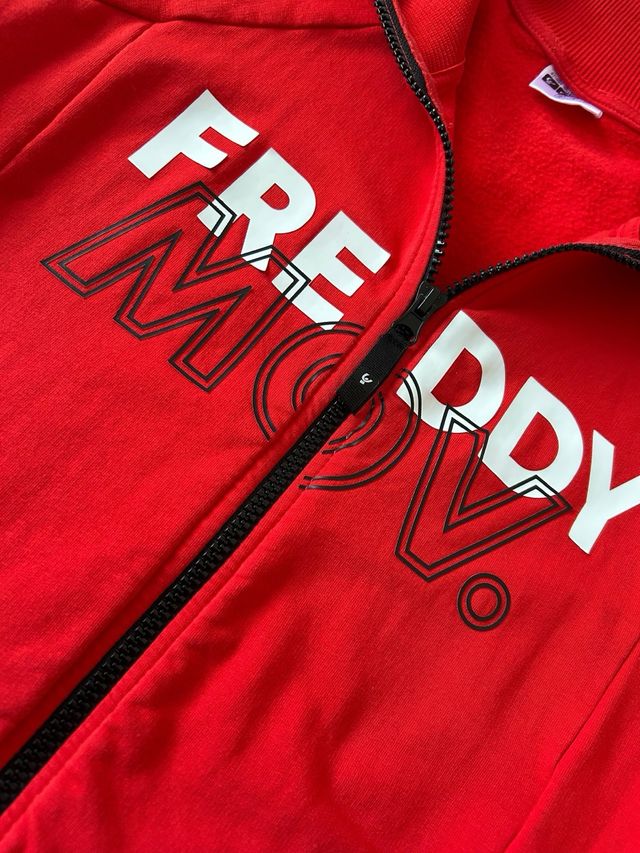 Felpa Freddy rossa XS