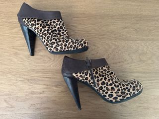 Botines Laurel leopardo -talla 39