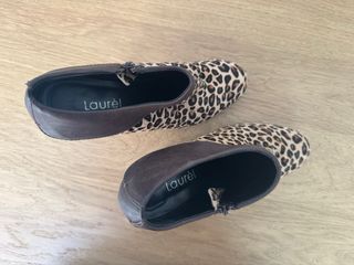 Botines Laurel leopardo -talla 39