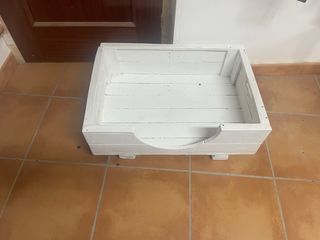 CAMA DE MADERA PARA PERROS