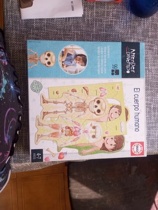 Puzzle cuerpo humano Educativo 4-7 años