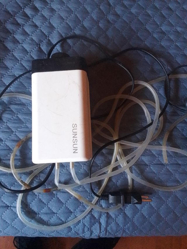 Bomba Oxígeno Sunsun Acuario