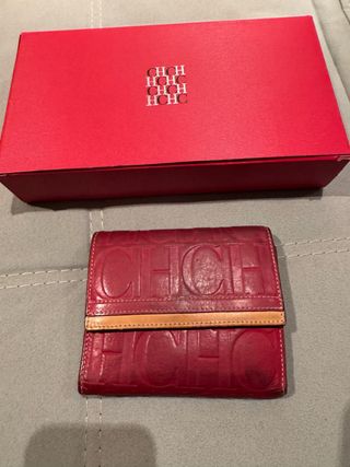 Cartera Carolina Herrera Roja