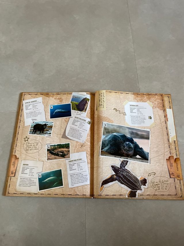 Album WWF Giro del Mondo 2012 Coop