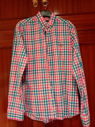 Camisa Spagnolo cuadros multicolor