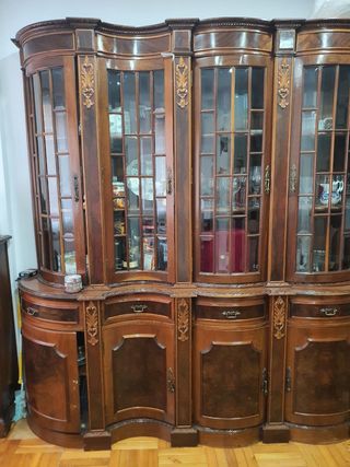 Vitrina Antigua - Madera Maciza