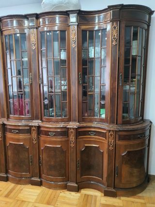Vitrina Antigua - Madera Maciza