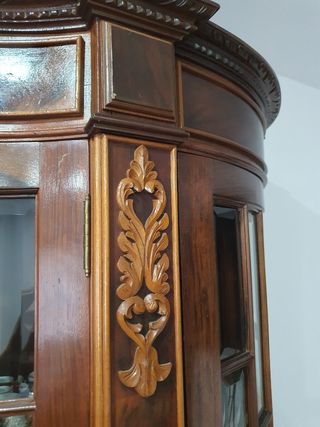 Vitrina Antigua - Madera Maciza