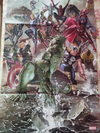 Poster Marvel Superhéroes