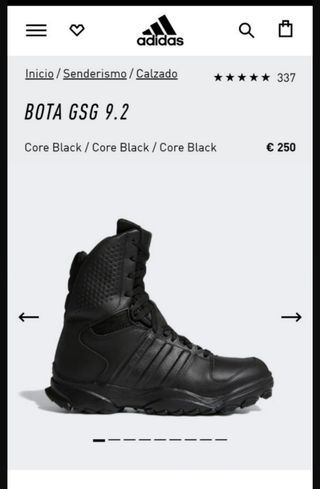 Botas Talla 44 Adidas gsg 9.2