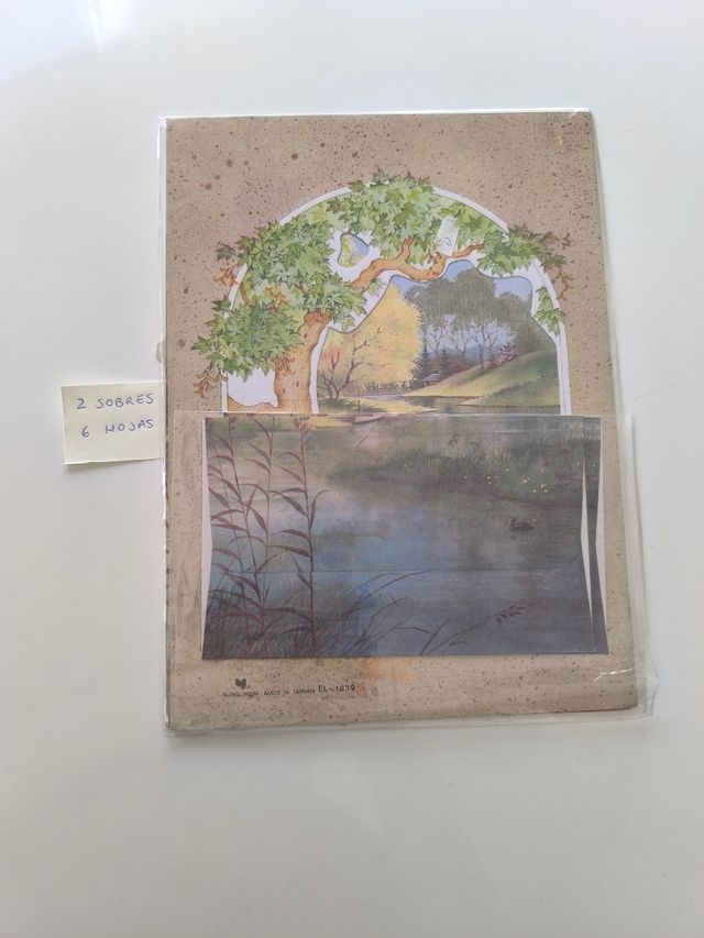 Cartas y sobres perfumados vintage años 90