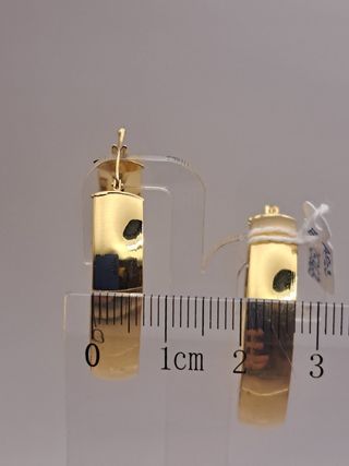 Pendientes aro oro 18K