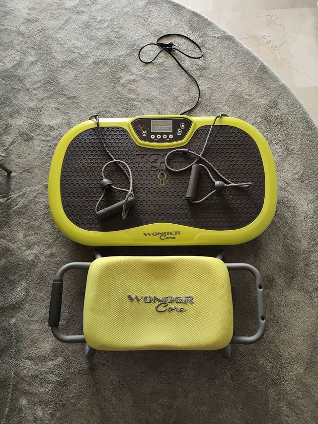 Wonder Core: Plataforma vibratoria + accesorio abd