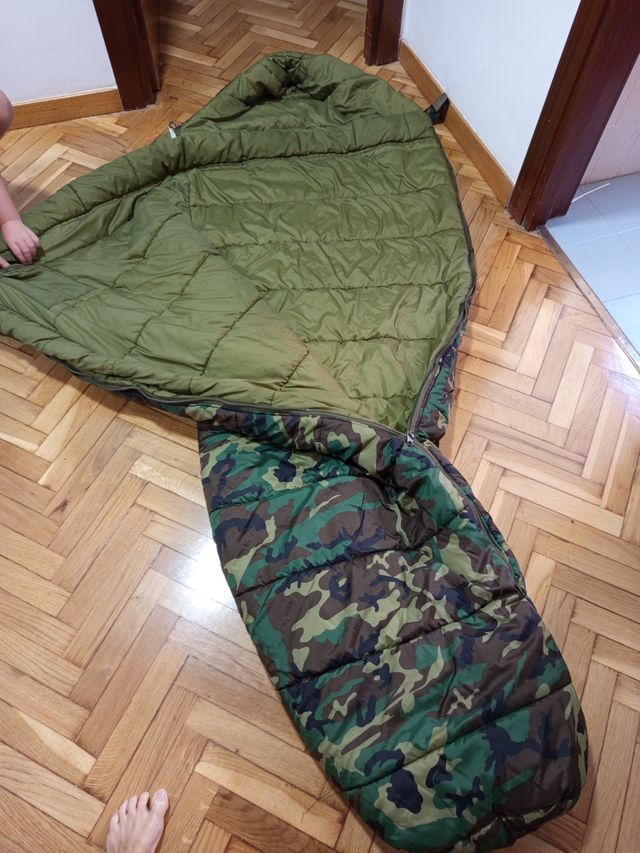 Saco dormir invierno - camuflaje