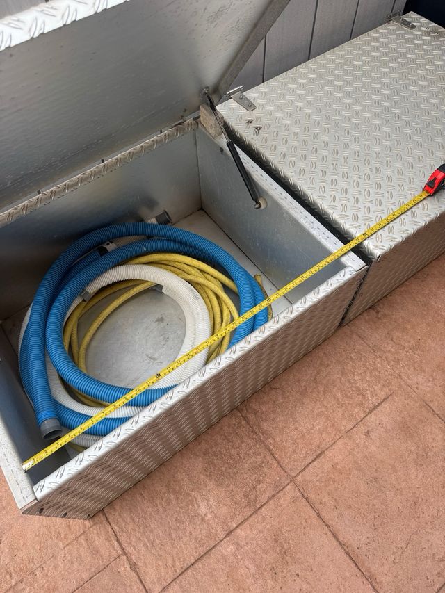 2 Baules Exterior Aluminio e inoxidable