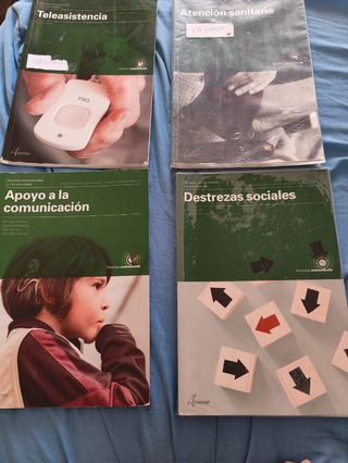 Pack 4 libros personas en situacion de dependencia