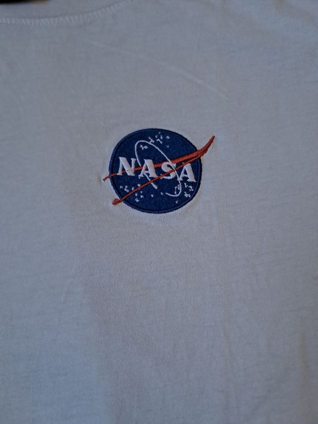 Camiseta NASA blanca