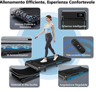 Tappeto da corsa pieghevole