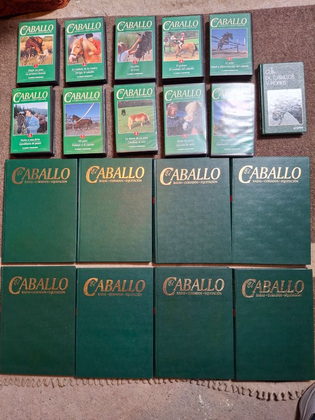Libros y VHS El Caballo