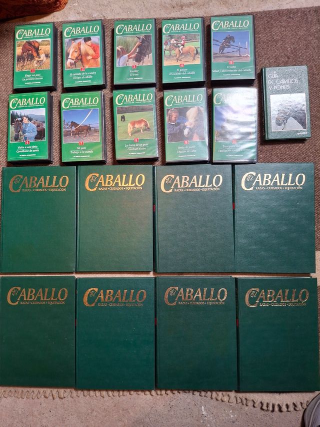 Libros y VHS El Caballo