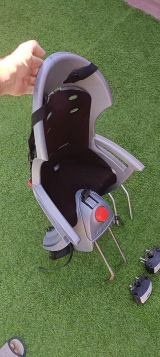 Silla bici Hamax Siesta con dos soportes