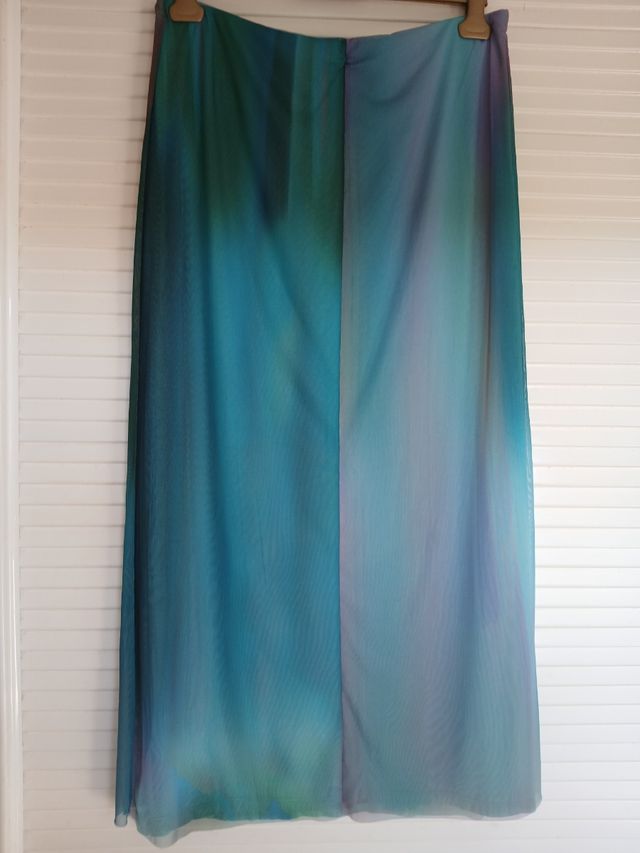 Falda Desigual multicolor