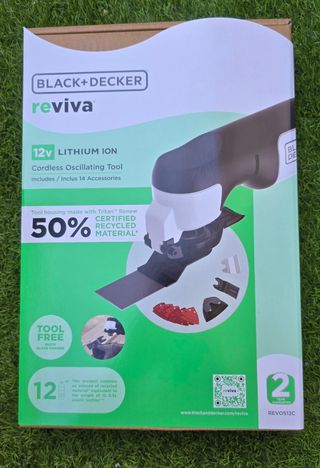 Black+Decker Reviva: Herramienta oscilante 12V