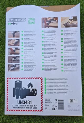 Black+Decker Reviva: Herramienta oscilante 12V