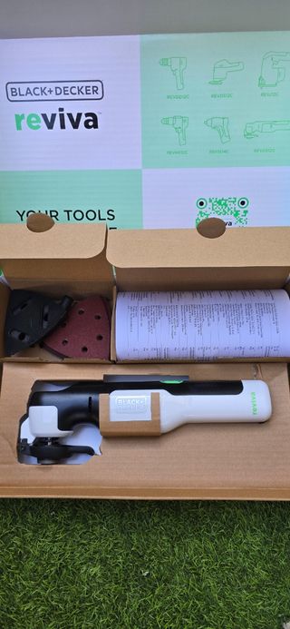 Black+Decker Reviva: Herramienta oscilante 12V