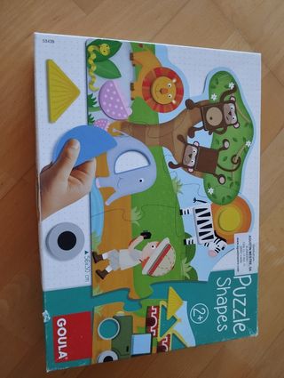 Puzzle infantil Goula formas 2+