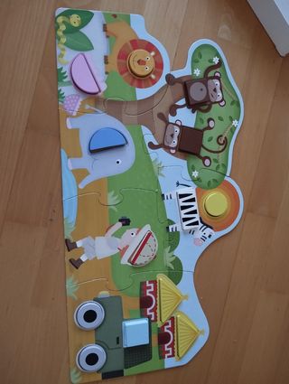 Puzzle infantil Goula formas 2+