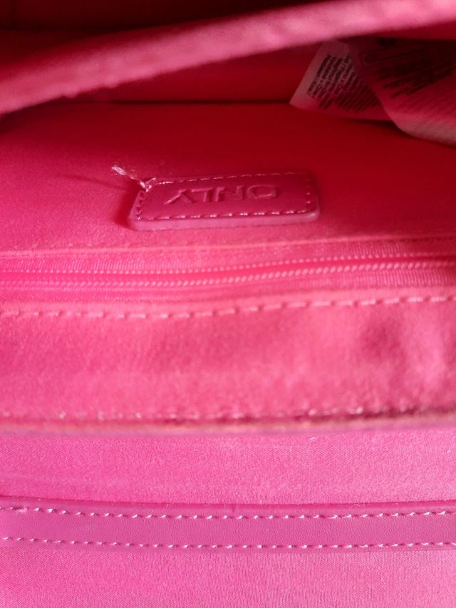 Bolso bandolera ONLY fucsia