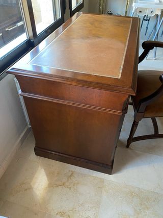 Escritorio Victoriano Antiguo y silla