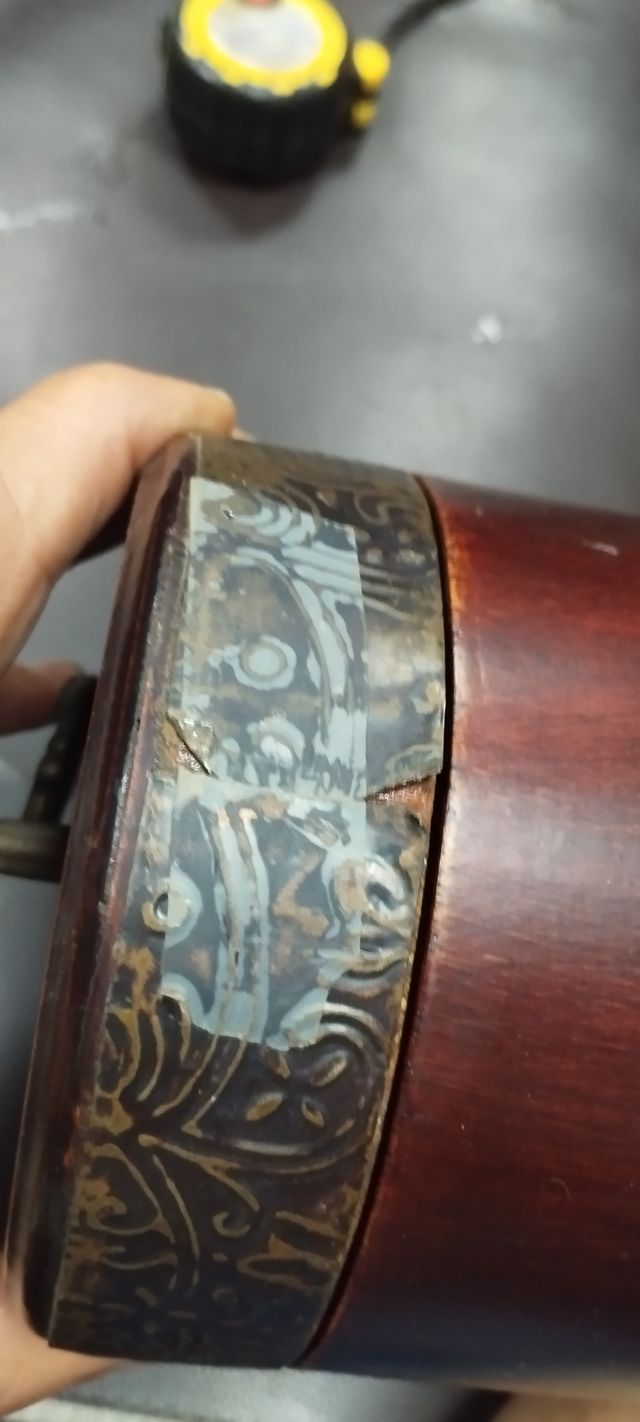 Joyero antiguo de madera