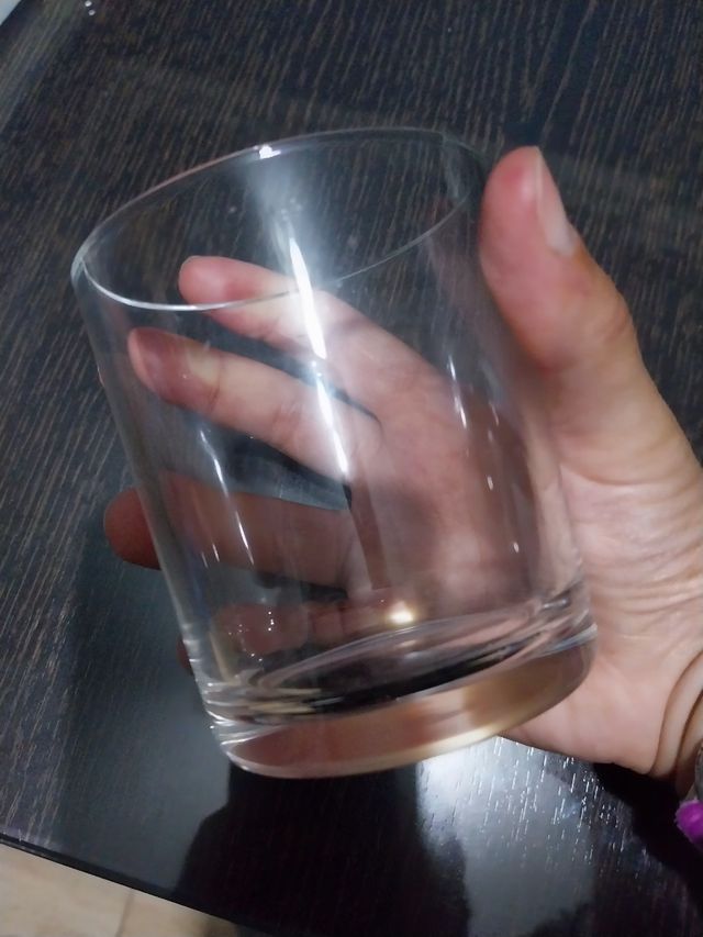 6 vasos de cristal