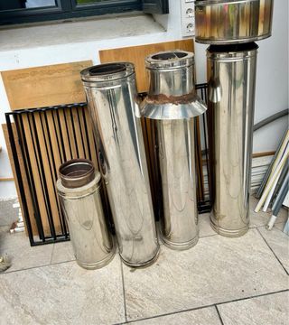 KIT TUBOS PARA ESTUFA DE LEÑA