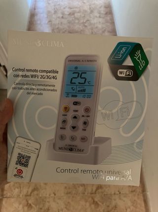 Mando aire acondicionado WIFI MUNDOCLIMA