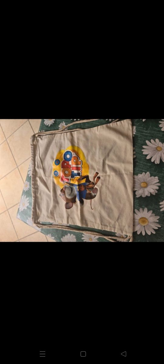 Zainetto Topo Tip - Sacca Beige