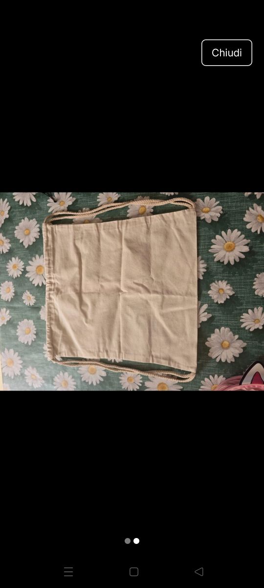 Zainetto Topo Tip - Sacca Beige