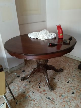 Mobile vetrina legno vintage