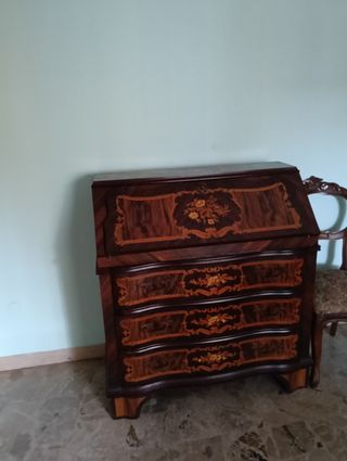 Mobile vetrina legno vintage