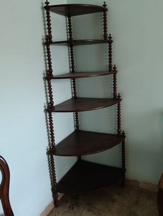 Mobile vetrina legno vintage