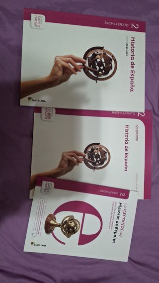 Libros Historia de España 2º Bachillerato.